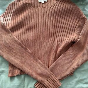 LA Hearts Sweater, Brown, XS